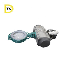 Top Quality High Pressure Sanitary Pneumatic Butterfly ptfe Valve
